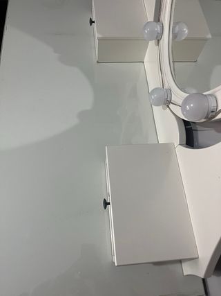 Tocador Ikea Hemnes Blanco con Espejo