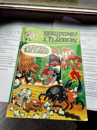 Cómic original de Mortadelo y Filemón