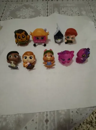 Lote 9  Figuras Disney Doorables