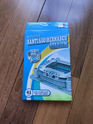 Puzzle 3D Estadio Santiago Bernabéu