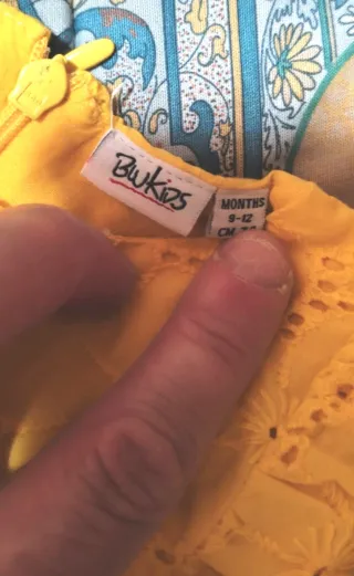 Vestitino bambina Blukids 9/12 mesi