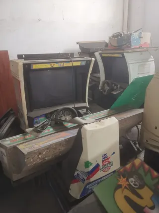 Lote Máquinas Recreativas Sega Rally, Silent Scope