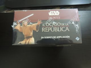 Caja Star Wars Unlimited Ocaso de la República