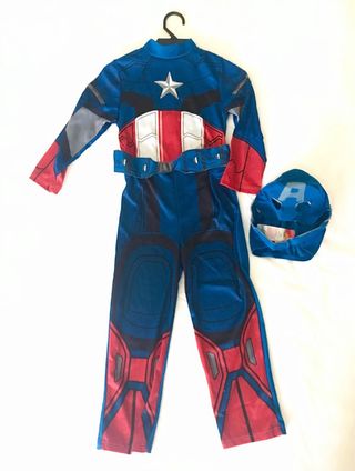 Disfraz Capitán América niño talla 5/6