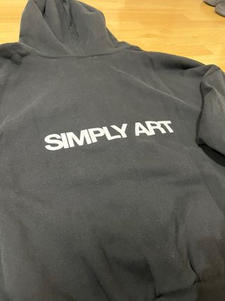 Sudadera VestaGarments Negra con Cremallera