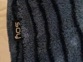 Batín hombre rayas azul