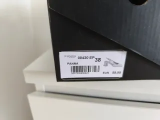 Sandalias blancas tacón Slingback