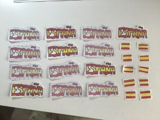 Pegatinas España Hechas a mano