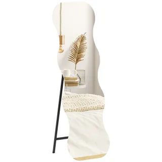 Espejo de Pie Cuerpo Entero Ondulado