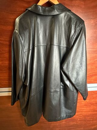 Chaqueta de cuero ROLDIE mujer negra