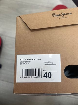 Pepe Jeans Sandalias de Tiras Tipo Trek Marino 40