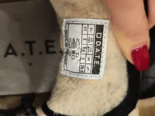 Scarpe Date alte uomo n.41 Nere