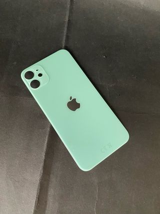 Tapa iPhone 11 Verde Cristal Trasero