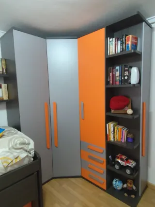 Dormitorio juvenil madera