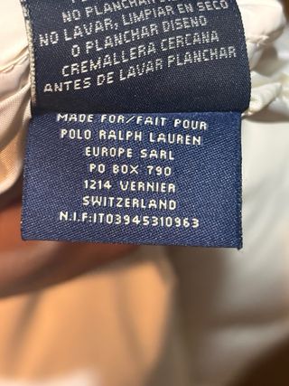 Abrigo Ralph Lauren acolchado con capucha