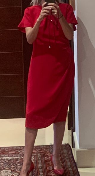 Zapatos de tacón rojos