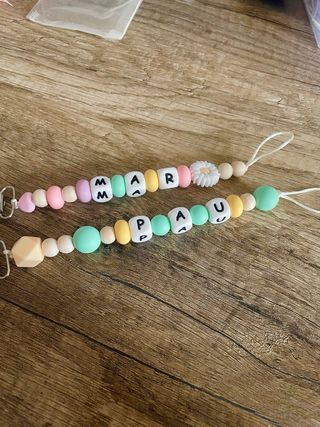 Chupeteros personalizados para bebé