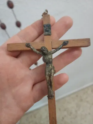 Rosario Antiguo Madera.1'39 cm aprox Largo