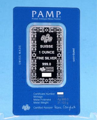 1 oz Plata Estrella de David