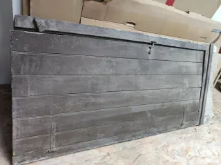 Puerta antigua madera 82x91