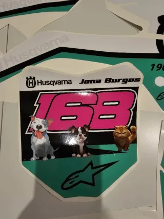 Kit Pegatinas Malcor Super Racer Husqvarna