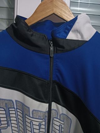 Chaqueta puma azul vintage