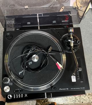 Pioneer DJ PLX-500-K Tocadiscos Vinilo Negro