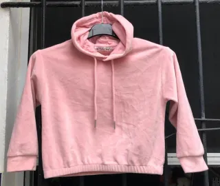 Sudadera rosa niña Smile Yes
