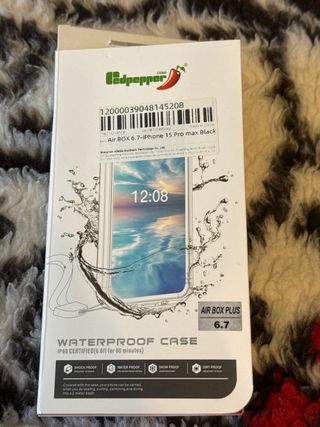 Funda Impermeable Redpepper iPhone 15 Pro Max