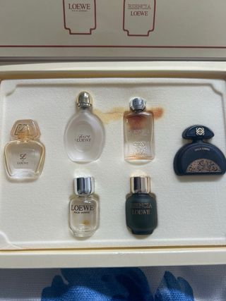 Colección Miniaturas Perfume Loewe.