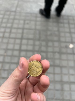 Moneda 20 céntimos euro 2002