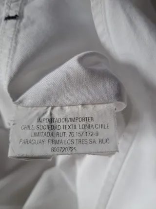 Camisa Blanca Purificación García Hombre