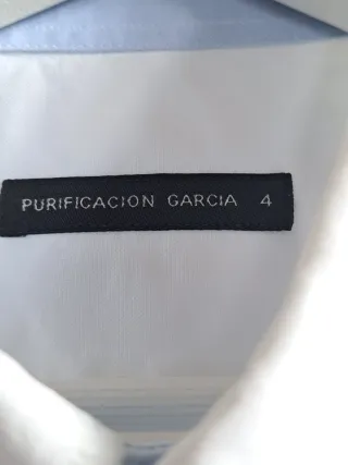 Camisa Blanca Purificación García Hombre