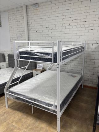 Litera Matrimonial con Colchones Viscoelásticos