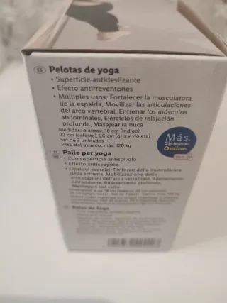 Crivit Palloni Yoga (3 pz)