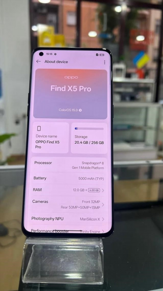 Oppo Find X5 Pro 256GB Negro 5G 12GB RAM