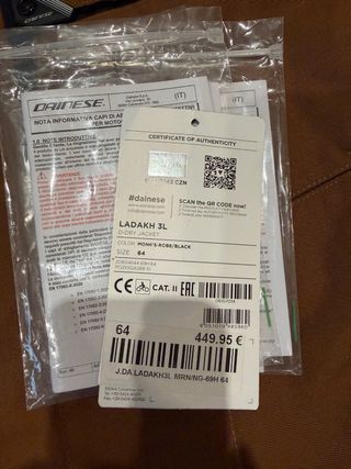 Chaqueta Dainese Ladakh 3L Talla 64