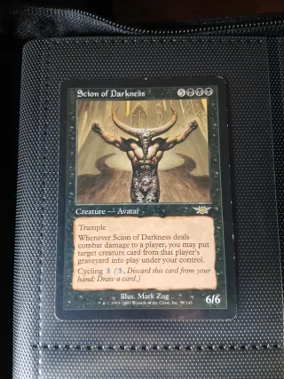 Scion of Darkness Magic The Gathering Carta