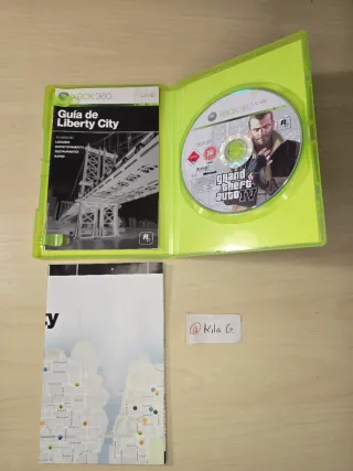 GTA IV y V Xbox 360