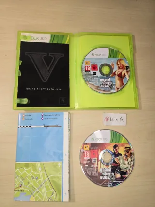 GTA IV y V Xbox 360