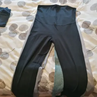6 leggins premamá talla M