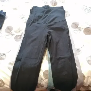 6 leggins premamá talla M