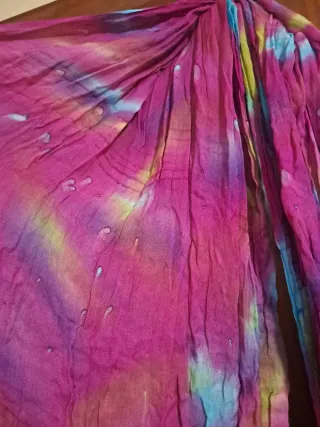 Foulard Laura Biagiotti fucsia multicolor