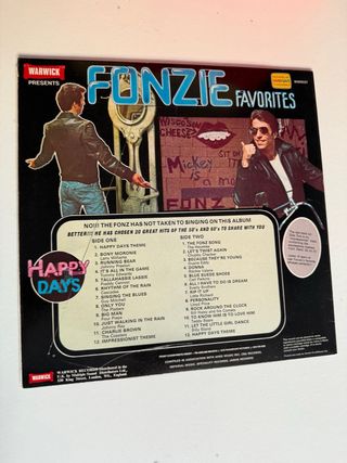 Vinilo Warwick Fonzie Favorites