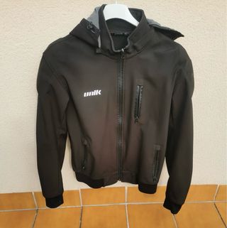 Chaqueta moto Unik negra