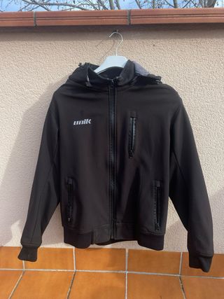 Chaqueta moto Unik negra