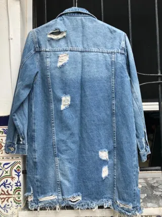 Cazadora Vaquera Larga Rota