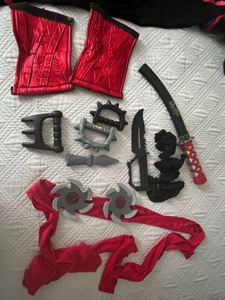 Disfraz Ninja Dragón Rojo Infantil