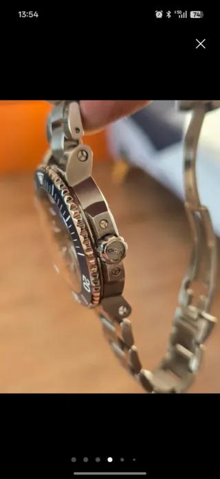 Reloj automático oris aquis date calibre 400