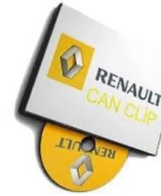 Software CD Renault CAN CLIP v209 2021